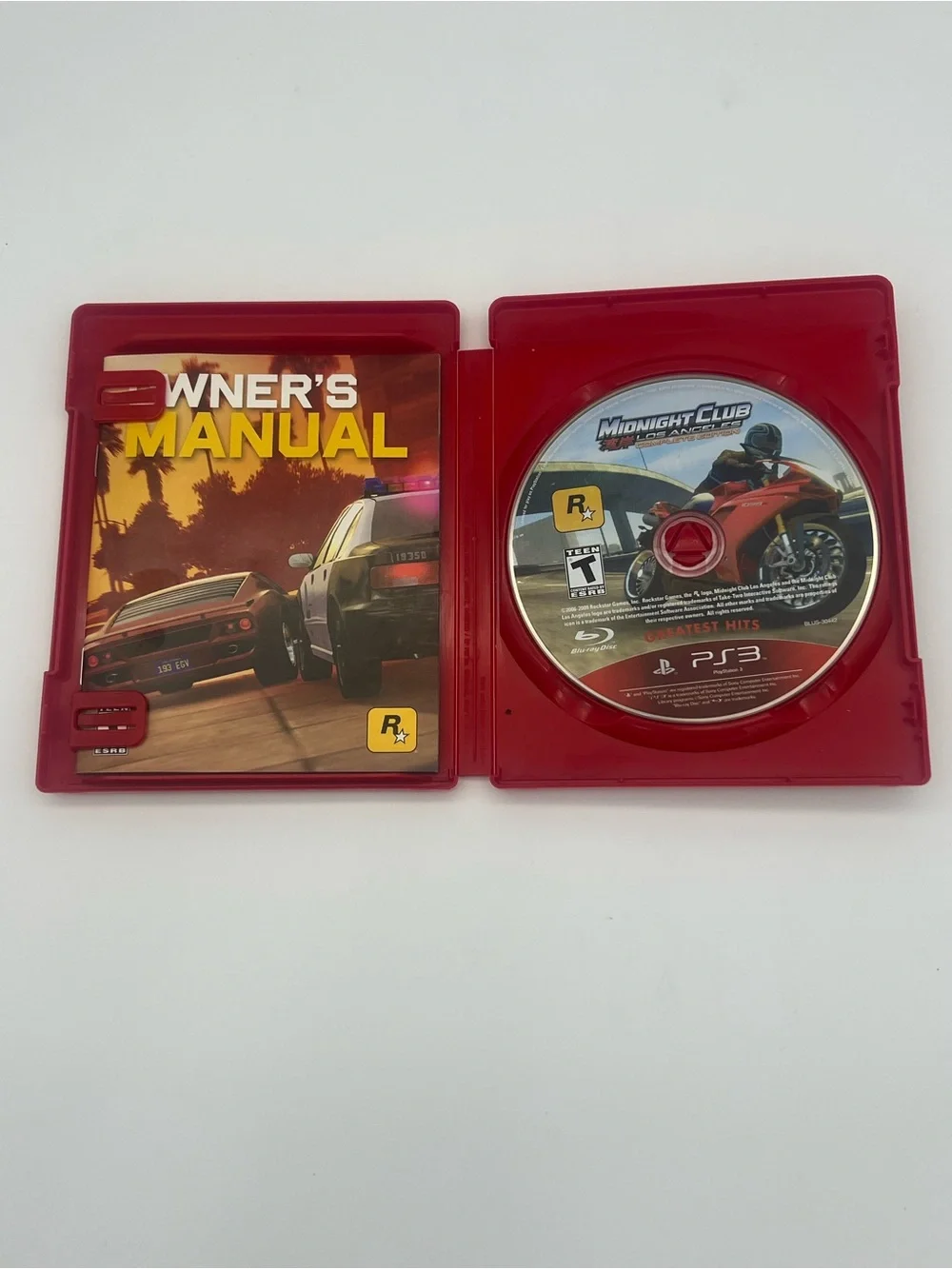 PS3 Midnight Club Los Angeles Complete Edition Sony PlayStation 3 2009 CIB EUC